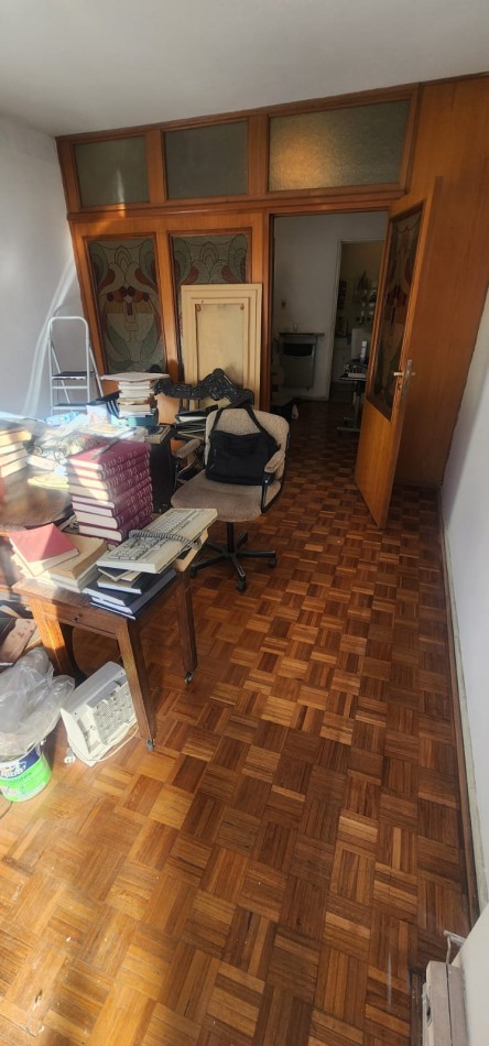 Excelente oficina Apto vivienda 2 ambientes c-frente a gran pulmon abierto de manzana muy luminoso