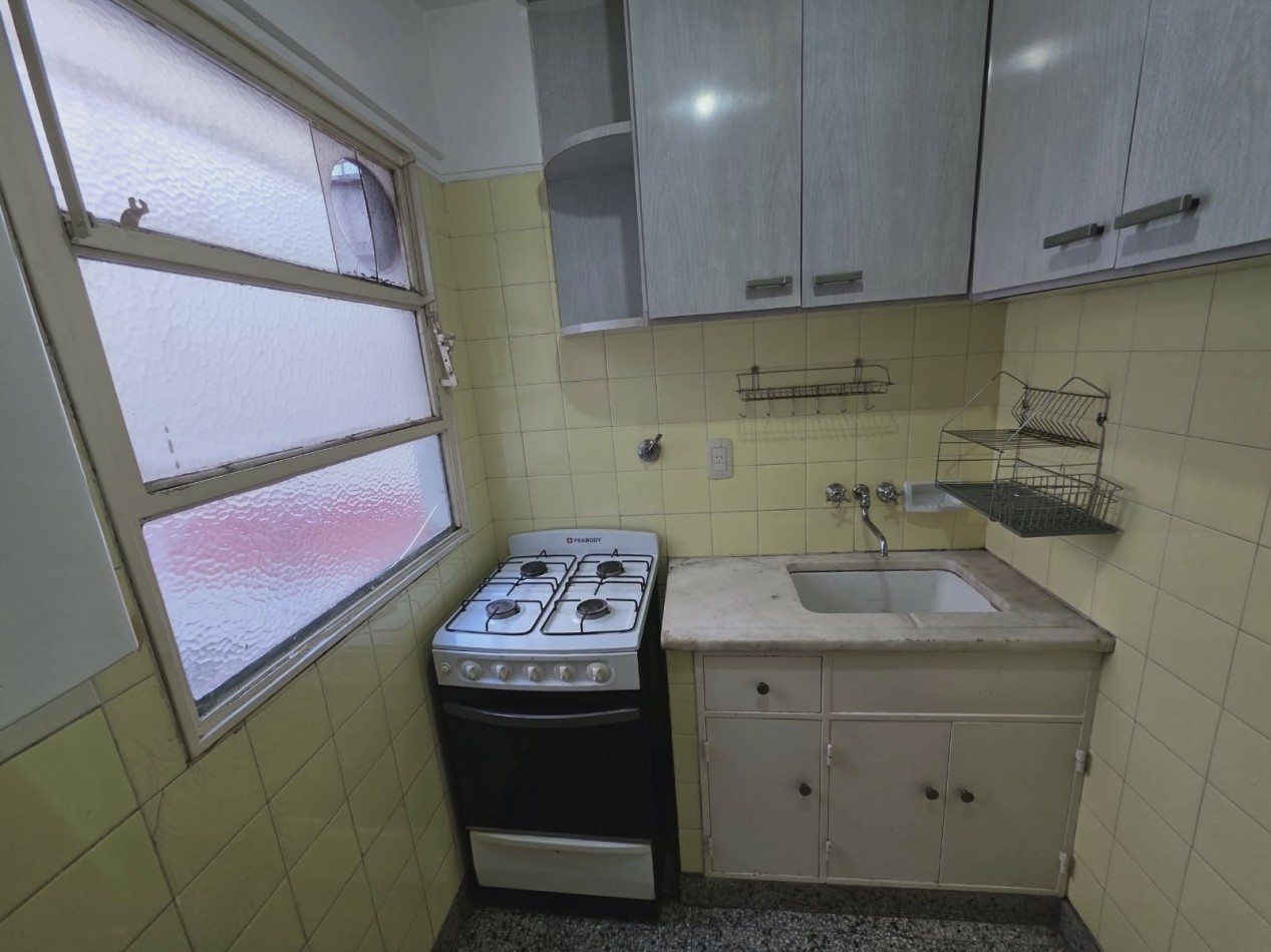 2 ambientes muy soleado cocina con lavadero bño completo