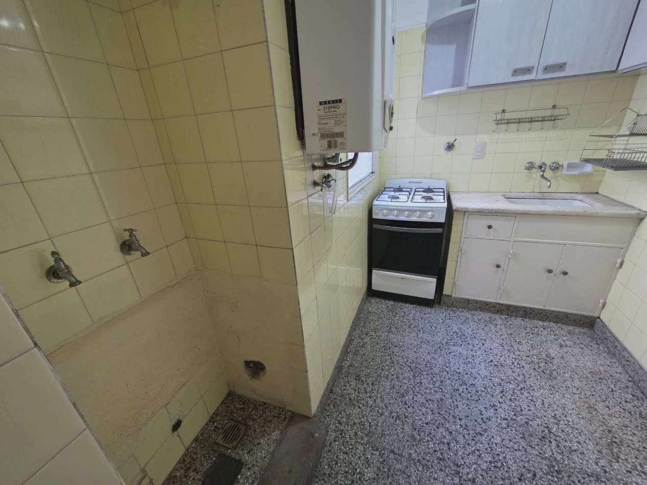 2 ambientes muy soleado cocina con lavadero bño completo