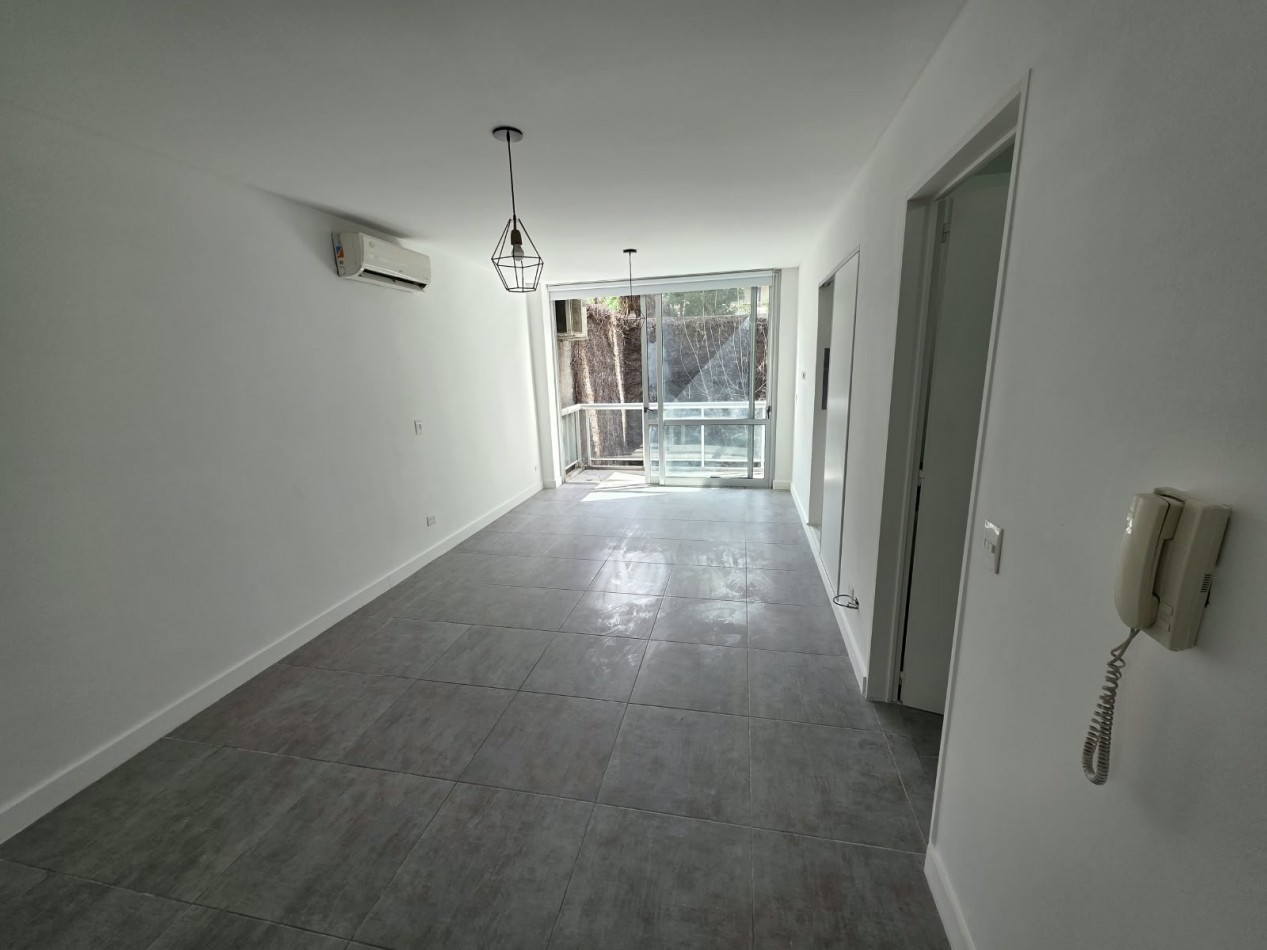 Moderno Mini Loft edificio con amenities ambiente divisible balcon